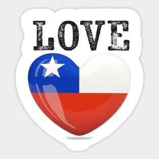 LOVE CHILE Sticker